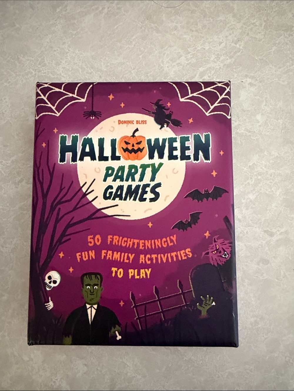 Halloween Party Games Card Deck.  New in package.